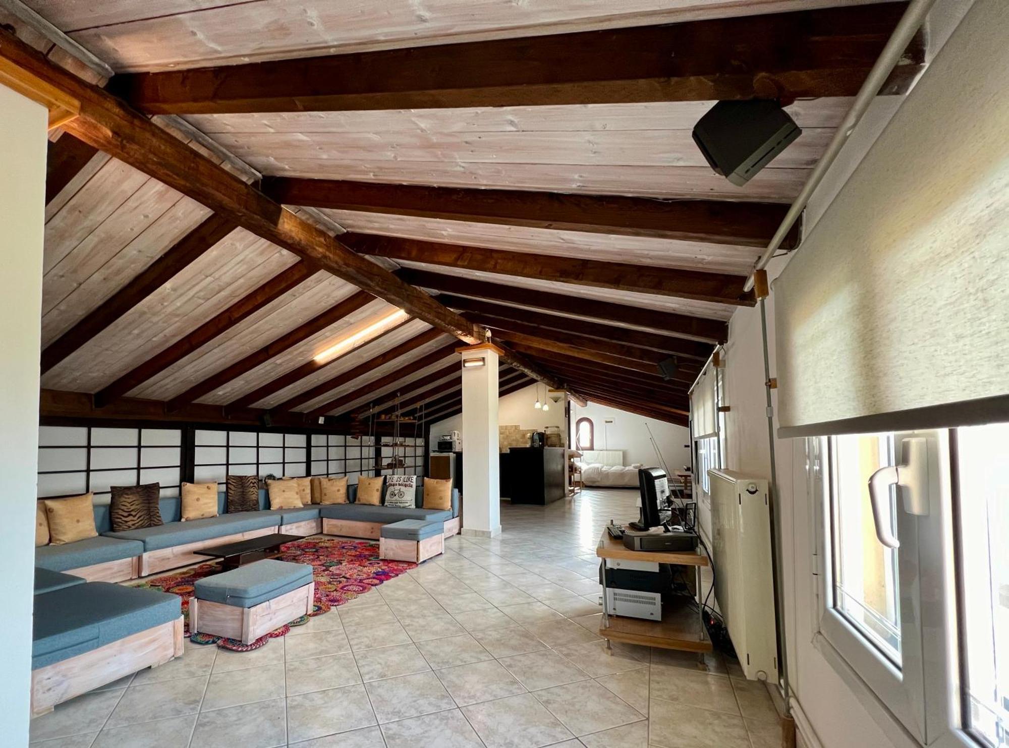 Σοφιτα Ξυλο Μεταλο Γυαλι Apartment Alykes Potamou Exterior photo